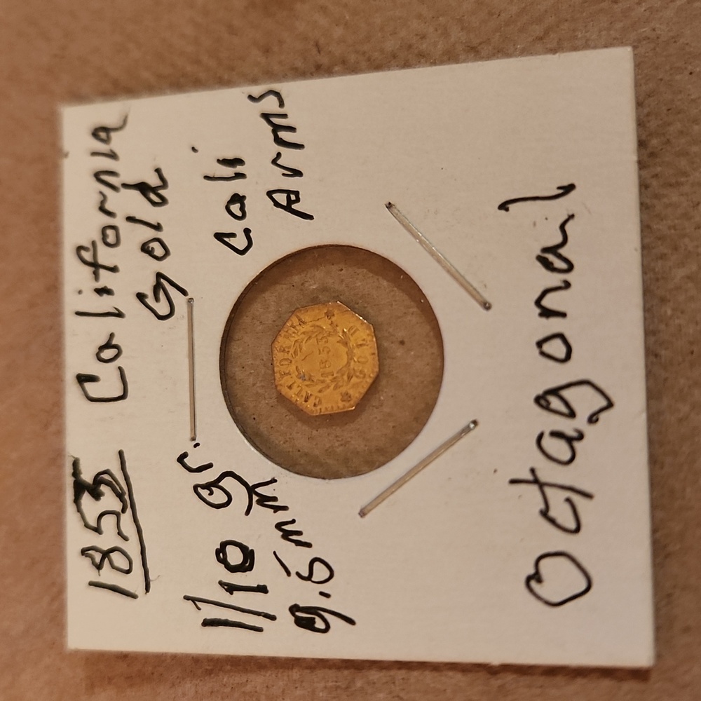 California Gold- Octagonal 1/10g